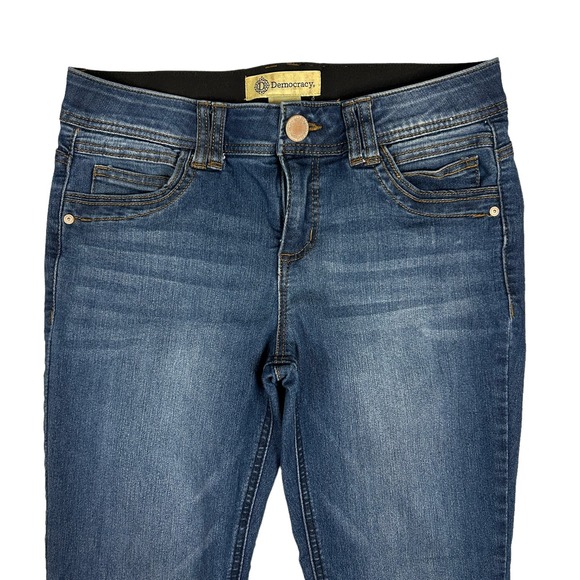 Democracy Womens Size 6 Ab Technology Mid Rise Ankle Skinny Jeans Stretch Denim - Picture 2 of 12